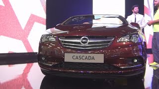 Opel Cascada 20 165 HP Cosmo AT6 Mercure Red 2015 Exterior and Interior [upl. by Assilram194]