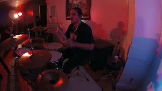 Mr Highways Thinking about the End cover LIVE Drum Cam [upl. by Ardath692]