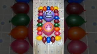 Now You Can Smile With Happy Emoji Balloons and Mini Rainbows Balloons Pop Reverse ASMR Satisfying [upl. by Ailerua768]