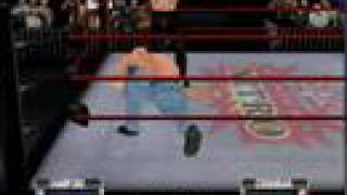 WCW Vampiro vs Crowbar wwf no mercy mod [upl. by Starbuck]