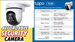 Unboxing Tapo TC40 CCTV Camera I Affordable and Very Easy to Install [upl. by Rollet]