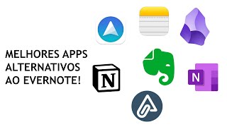 Melhores Apps Alternativos ao Evernote [upl. by Retsevlys]