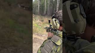 TacticoolTyler left handed ar15 trick shot trickshots ar15 tactical tacticool army [upl. by Lyndes217]