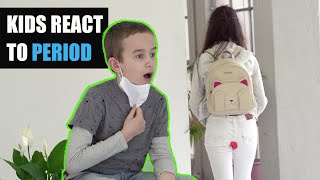 Kids React to Period 🩸 Social Experiment [upl. by Hannibal793]