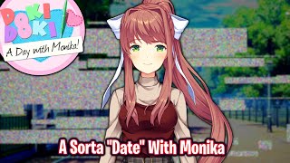 A Sorta quotDatequot With MonikaDDLC A Day With Monika MOD [upl. by Rizzi]