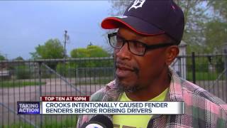 Carjackers intentionally causing fender benders to get drivers to stop [upl. by Bedelia]