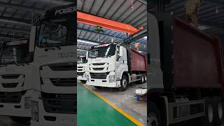 Isuzu giga rear loader workshop production line isuzutruck [upl. by Muraida]