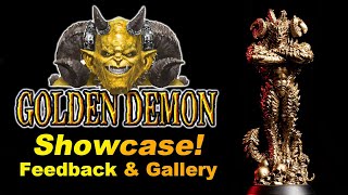 Golden Demon UK 2023 Model Showcase Review and Gallery Warhammer Fest [upl. by Rebmyk]