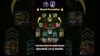 Best Quick Counter Formation In eFootball  Efootball Best Formation For Quick Counter efootball [upl. by Maxwell]