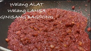 Sikreto ng aking GINISANG Bagoong [upl. by Hebbe387]