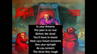 Death Scream Bloody Gore FULL ALBUM WITH LYRICS [upl. by Anij877]