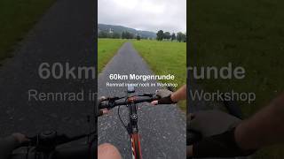 Das rennrad ist immer noch in der fahrradwerkstatt fitness geht auch mit dem Urlaubsrad 😀 mtb [upl. by Esinet603]