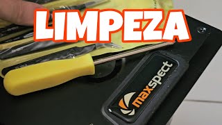 Limpeza da Luminária Maxspect [upl. by Pitt]