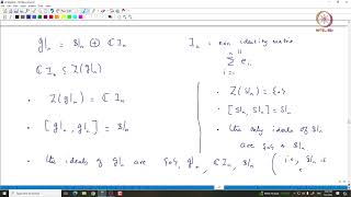 Lec 03 Basic theory of Lie algebras Continued [upl. by Llenal]