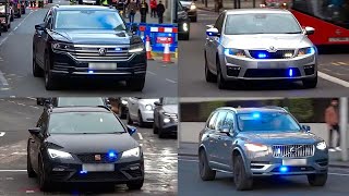 Unmarked Metropolitan Police Vehicles Respond with Lights amp Sirens Unmarked Compilation [upl. by Maurise]