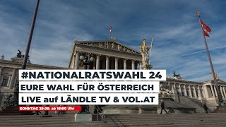 Nationalratswahl 2024  Live aus Schwarzach [upl. by Aynad]