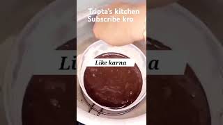 Biscuits cake in Kadhai Without oven without eggs Easy chocolate cake recipe [upl. by Dolorita]