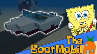 Minecraft Spongebob Bootmobil Tutorial  Mach deinen Bootsführerschein [upl. by Eilasor209]