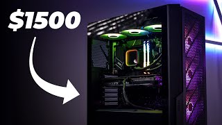 Building a 1500 Gaming PC for 2023 [upl. by Adnola]