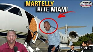 🔴04 Oct 2024 Ansyen Prezidan Michel Martelly Depòte Miami Li mouri frèt [upl. by Nyrret39]