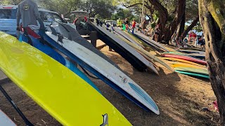 Maui Hero Project  2024 Lahaina Wildfire One Year Anniversary Paddle Out [upl. by Akirehs]