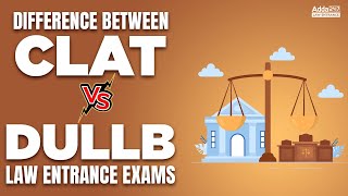 Difference Between CLAT And DU LLB  CLAT VS DU LLB  Full Details [upl. by Je]