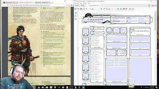 Grayhawk  Halfling Barbarian Totem Warrior 8  DampD 5E Character Creation Workshop [upl. by Zima]