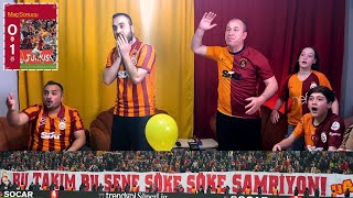 HÜSRANA UĞRADIK TÜM AİLE GALATASARAY FENERBAHÇE MAÇINI İZLEDİK GALATASARAY 0 FENERBAHÇE 1 MAÇ ÖZETİ [upl. by Nyliret]