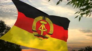 Flag and anthem of East Germany 19701990  instrumental [upl. by Annekcm]