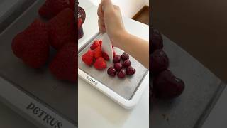 Make frozen yogurt with me asmr food asmrfood yogurt healthyfood satisfying shorts [upl. by Siver]