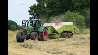 Heuernte 2022 Fendt 724 Vario Claas Quadrant 2200 Roto Cut [upl. by Tahmosh]