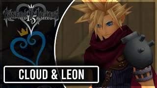 Kingdom Hearts HD 15 Remix │ Hades Cup Cloud amp Leon Boss Battle Fight │ Proud Mode [upl. by Sandon]