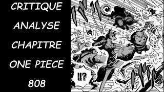 Critique analyse chapitre one piece 808 REVIEW [upl. by Stewardson]