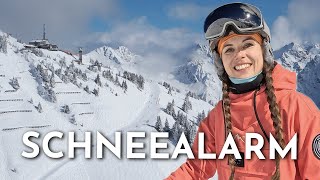 Neuschnee in OberstdorfKleinwalsertal Der beste Skitag der Saison [upl. by Davidoff345]