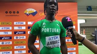 Sisínio Ambriz 🇵🇹  World Athletics Championships U20 Cali 22 🇨🇴 [upl. by Damas]