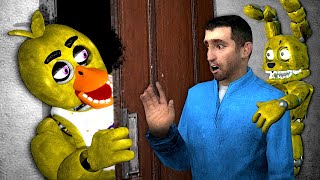 FNAF ANIMATRONICS IN AN ASYLUM  Gmod Hide and Seek [upl. by Vinnie]