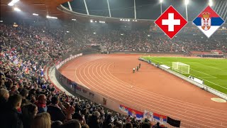 Switzerland vs Serbia  quotBože Pravdequot in Zurich  15112024 [upl. by Emeline731]