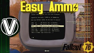 Fallout 76  How To Farm Ammo Fast And Very Easily Easy Ammo Guide Fallout 76 Glitches [upl. by Brenza]