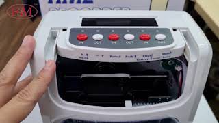 Cara Set Masa amp Tarikh Digital  Time Recorder Punch Card Machine  Time Attendance Machine [upl. by Imoyik]