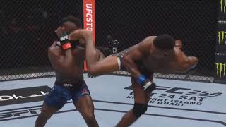 Joaquin Buckley crazy knockout on ufc fight island [upl. by Doughman]