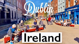 Dublin Ireland September 2024 4K Summer walking tour of Dublin City centre UHD 60FPS [upl. by Ear]