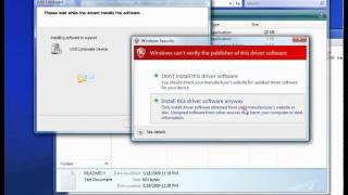 Install LibUSB 64bit for Windows Vista Windows 7 [upl. by Alessig]