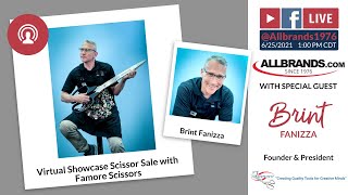 THE ALLBRANDS SHOW  Famore Scissor Sale with Brint Fanizza [upl. by Alina]