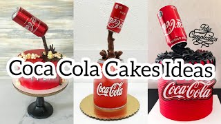 CocaCola Chocolate Cake decoration Ideas compilation 😋 🎂 🥤 [upl. by Odella]