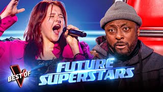 FUTURE SUPERSTARS Shock the Coaches in the Blind Auditions of The Voice 2024 [upl. by Onimixam]