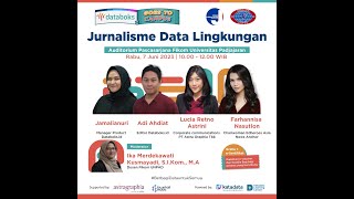 Jurnalisme Data Lingkugan  Databoks Goes to Campus Unpad [upl. by Laerdna]