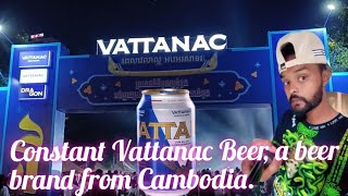 Vattanac Beer Brand From Cambodia Phnom Phen Caty tourist travel Cambodia [upl. by Annaik68]