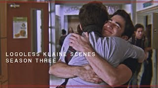 logoless hd klaine scenes  season 3 dl link in desc [upl. by Aliuqehs]