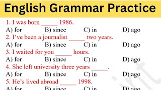 English Grammar Practice For ALL Exams [upl. by Lynelle900]