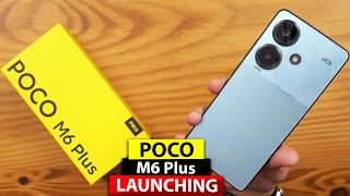 🔥 POCO M6 Plus 5G with SNAPDRAGON 4 GEN 2  ⚡ POCO M6 Plus 5G Specs Price Launch Date in India [upl. by Avlem]